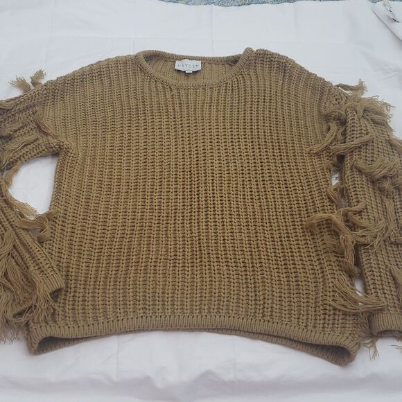 KNIT Ribbed Hayden LA Tasselled Warm Comfortable Winter Sweater ♥ - Picture 1 of 6